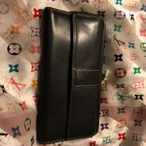 🤖COACH BLACK LEATHER WALLET 🧚🏽♀️